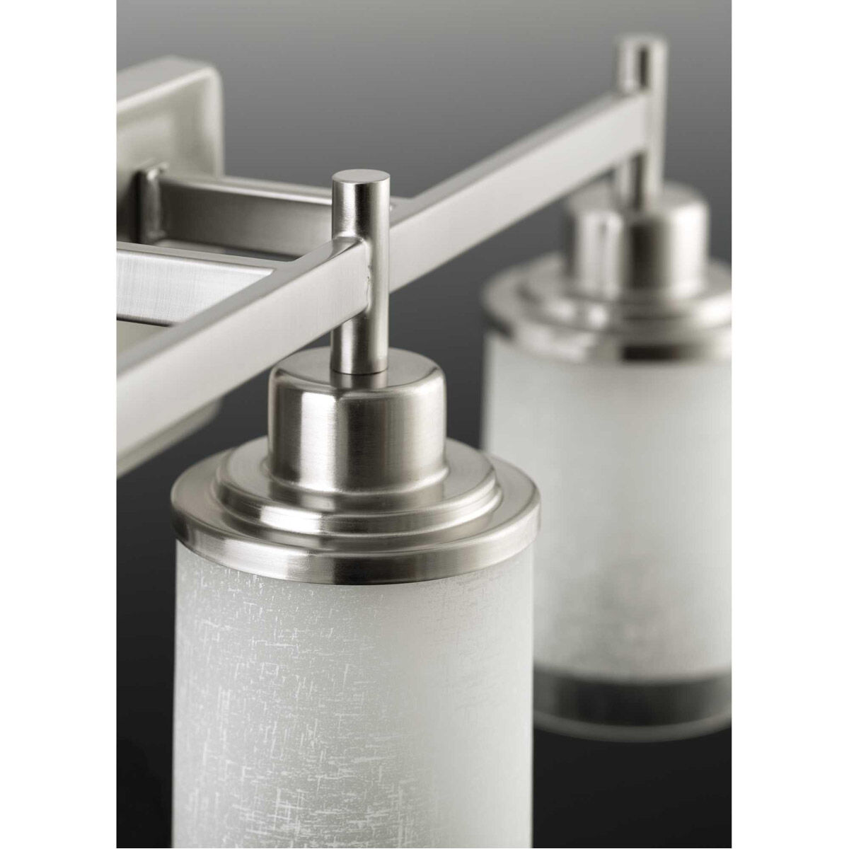 Alexa 3 Light 22 inch Brushed Nickel Bath Vanity Wall Light